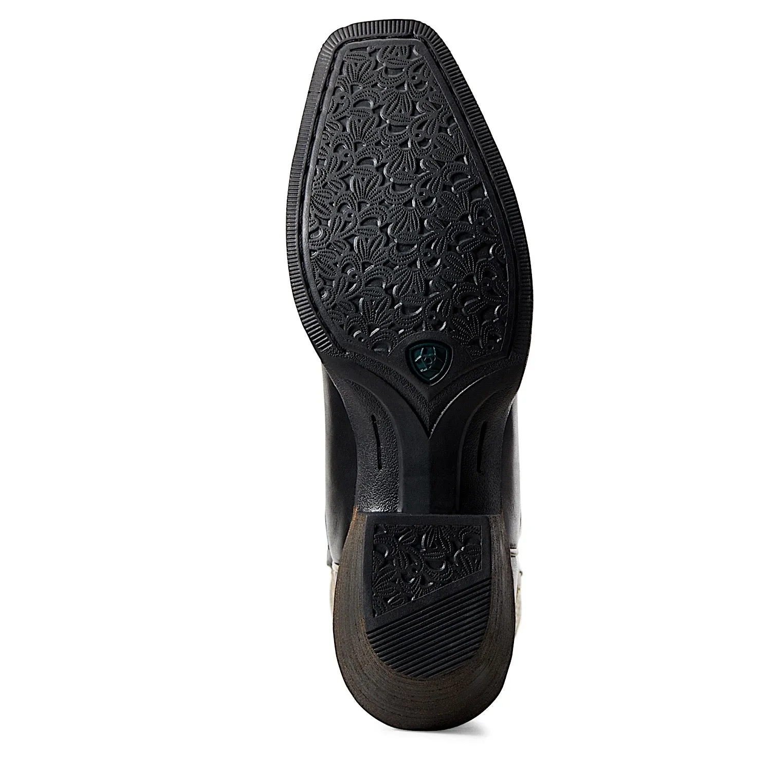 Ariat Damen Round Up Stiefel mit quadratischer Spitze - Limousine Schwarz Ariat Schuhe