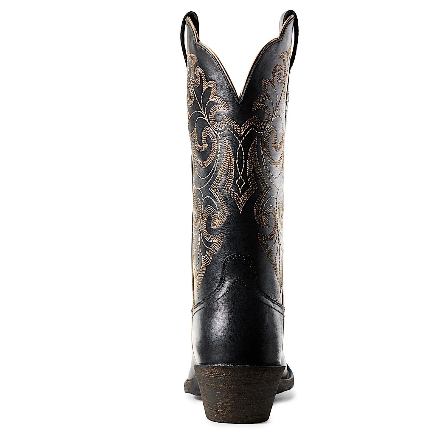 Ariat Damen Round Up Stiefel mit quadratischer Spitze - Limousine Schwarz Ariat Schuhe