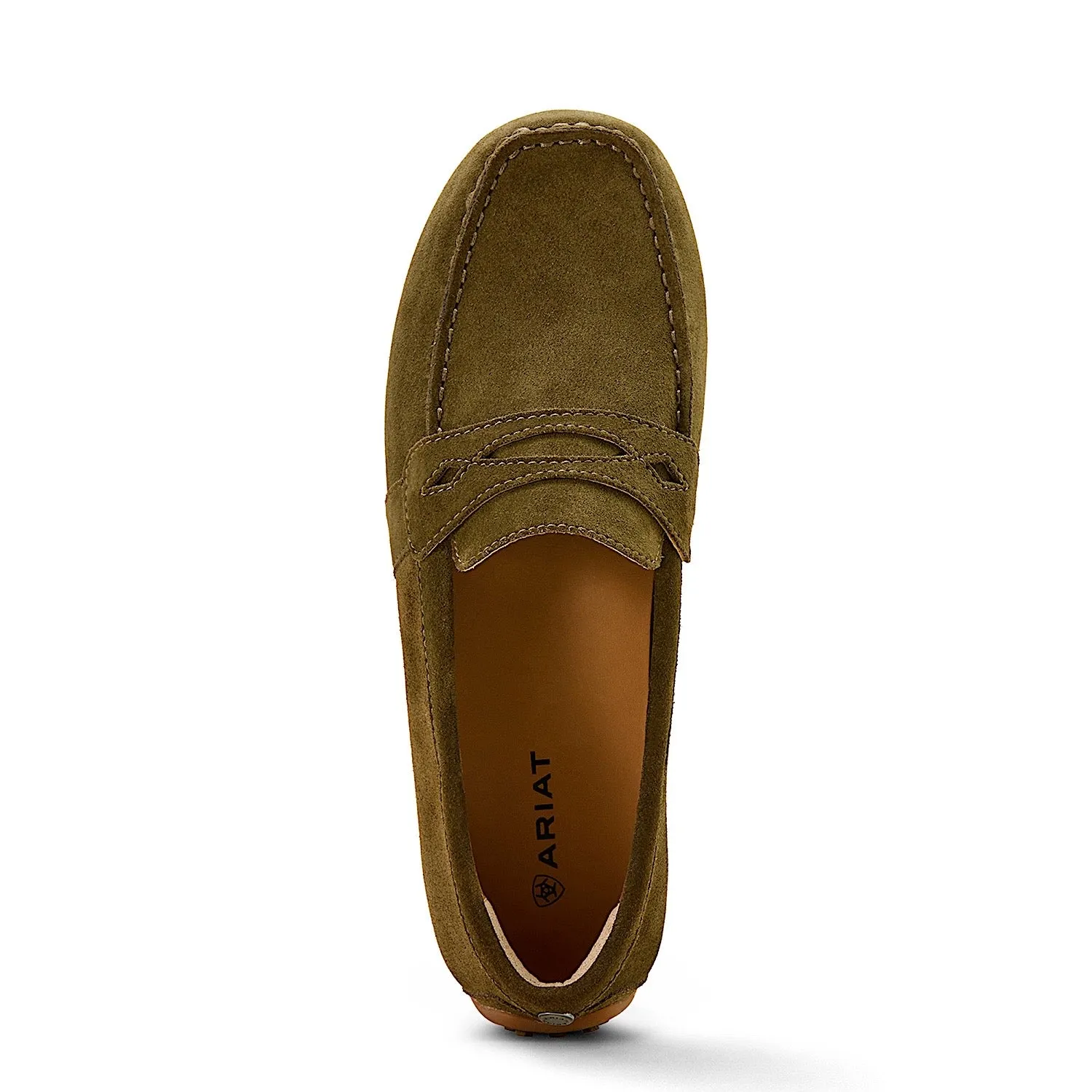 Ariat Damen Selene Driving Moc - Dunkelolives Wildleder Ariat Schuhe