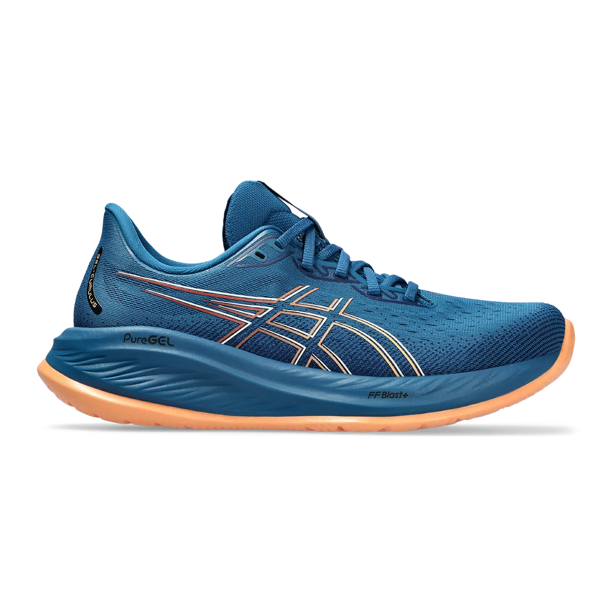 Asics Gel Cumulus 26 - Dunkelblau - Verblasstes Orange