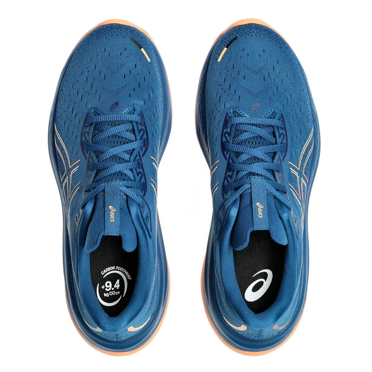 Asics Gel Cumulus 26 - Dunkelblau - Verblasstes Orange