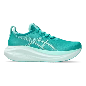 Asics Gel Nimbus 27 Welle Petrol - Leuchtendes Minzgrün