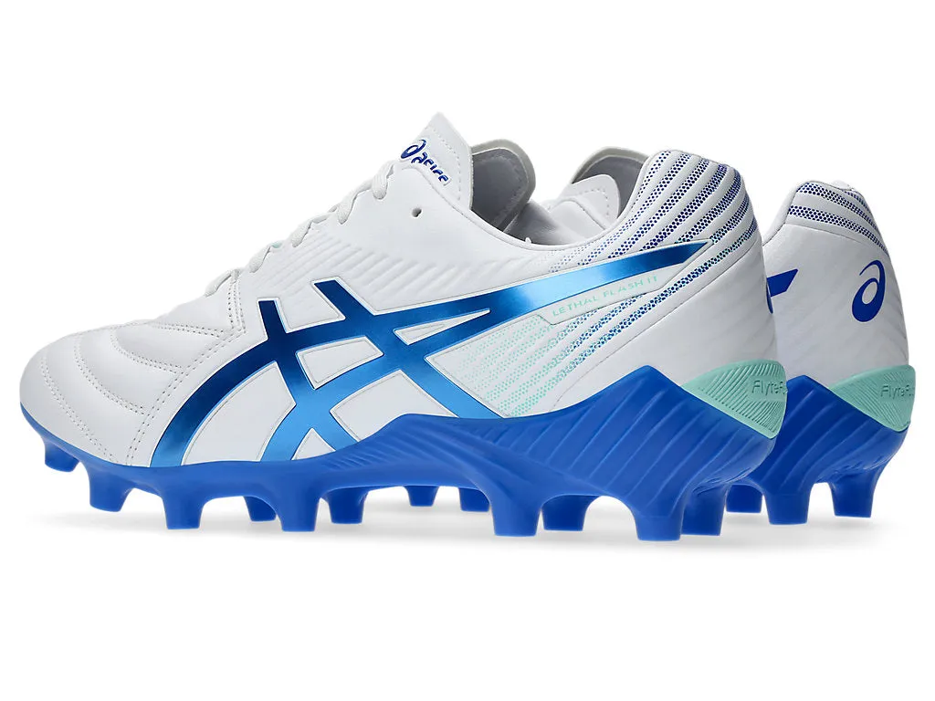 ASICS MEN'S LETHAL FLASH IT FF 3 WEIß/BLAU FUßBALLSCHUHE Schuhe_Herren-Asics