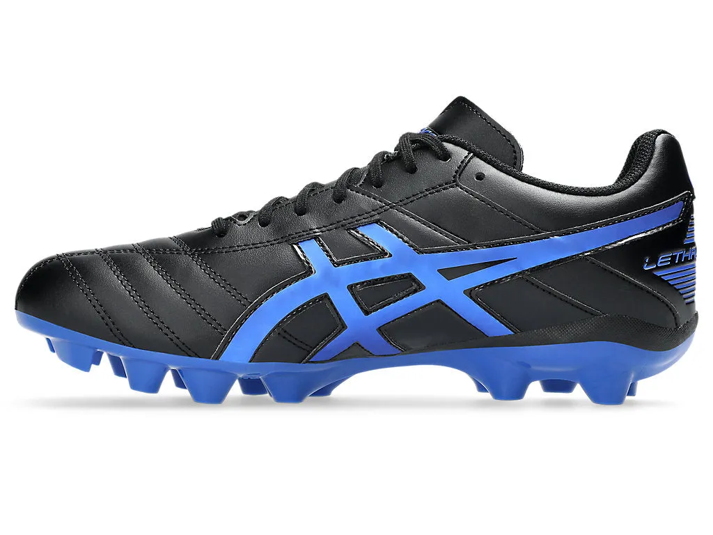 ASICS MEN'S LETHAL RS 2 SCHNELLIGKEIT SCHWARZ/BLAU FUßBALLSCHUHE_Herren-Asics
