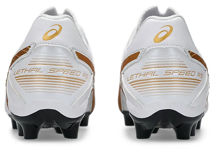 ASICS HERREN LETHAL SPEED WEIß/GOLD FUßBALLSCHUHE Schuhe_Herren-Asics