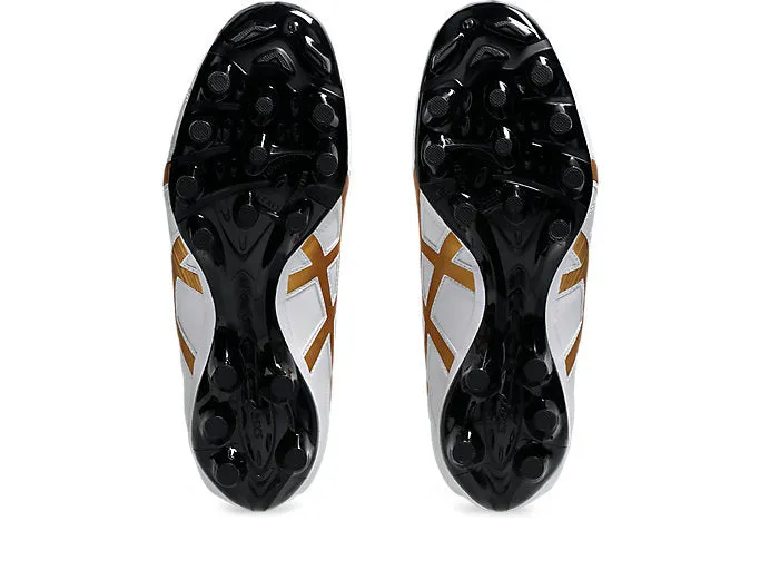 ASICS HERREN LETHAL SPEED WEIß/GOLD FUßBALLSCHUHE Schuhe_Herren-Asics