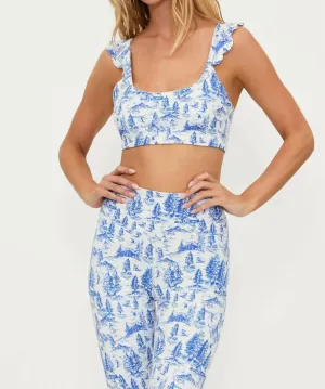 Audrey Sport-BH in Blau
