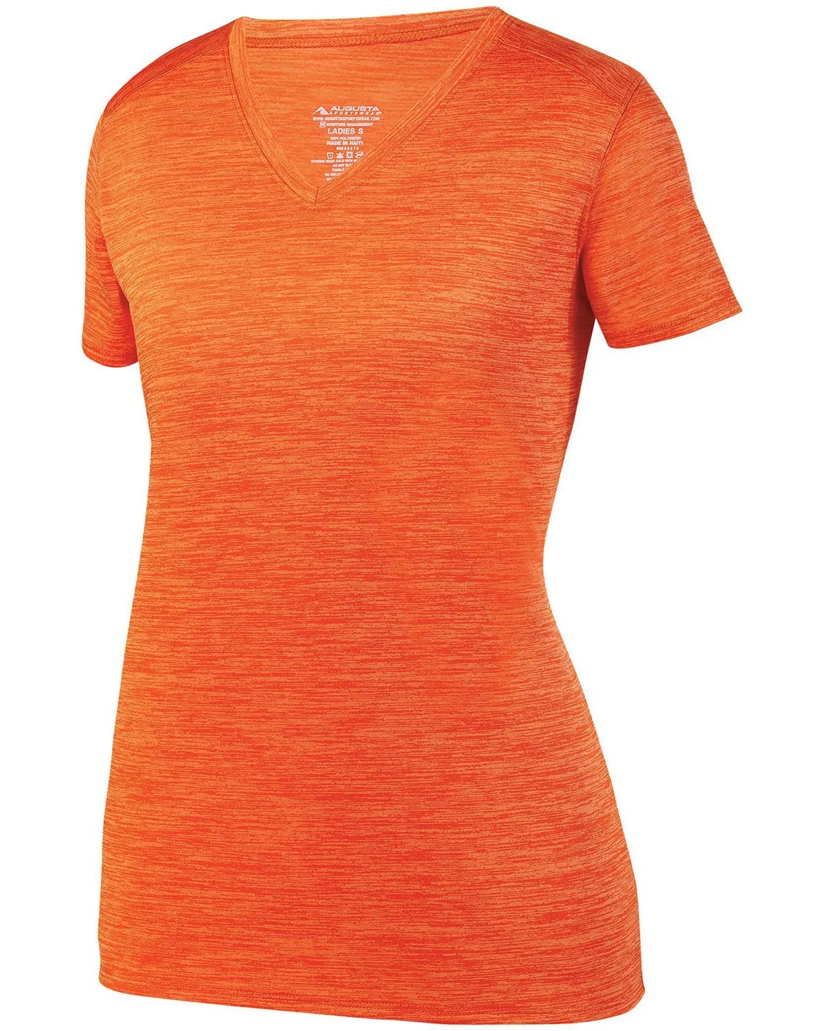 Augusta Sportswear 2902 Damen Shadow TonalHeather Kurzarm-Trainingsshirt
