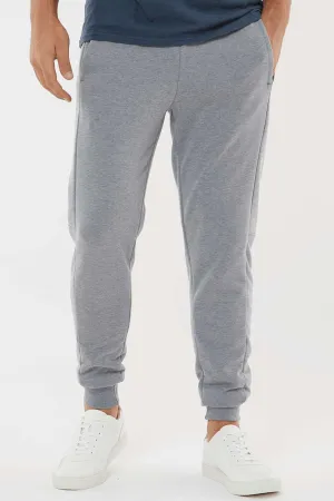 Augusta Sportswear Herren Eco Revive 3-Jahreszeiten Fleece Jogginghose mit Taschen - Heather Grau