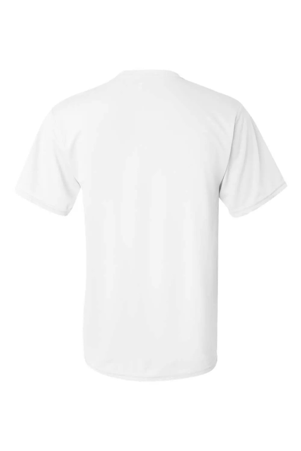 Augusta Sportswear Herren Feuchtigkeitstransportierendes Kurzarm-T-Shirt mit Rundhalsausschnitt - Weiß