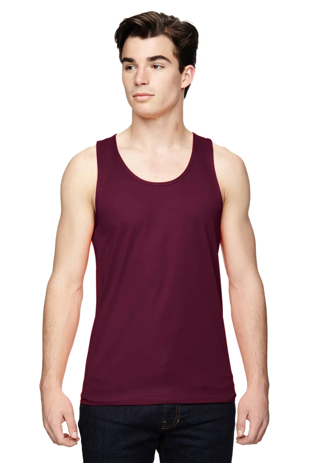 Augusta Sportswear Herren Trainingsshirt mit Feuchtigkeitstransport - Kastanienbraun