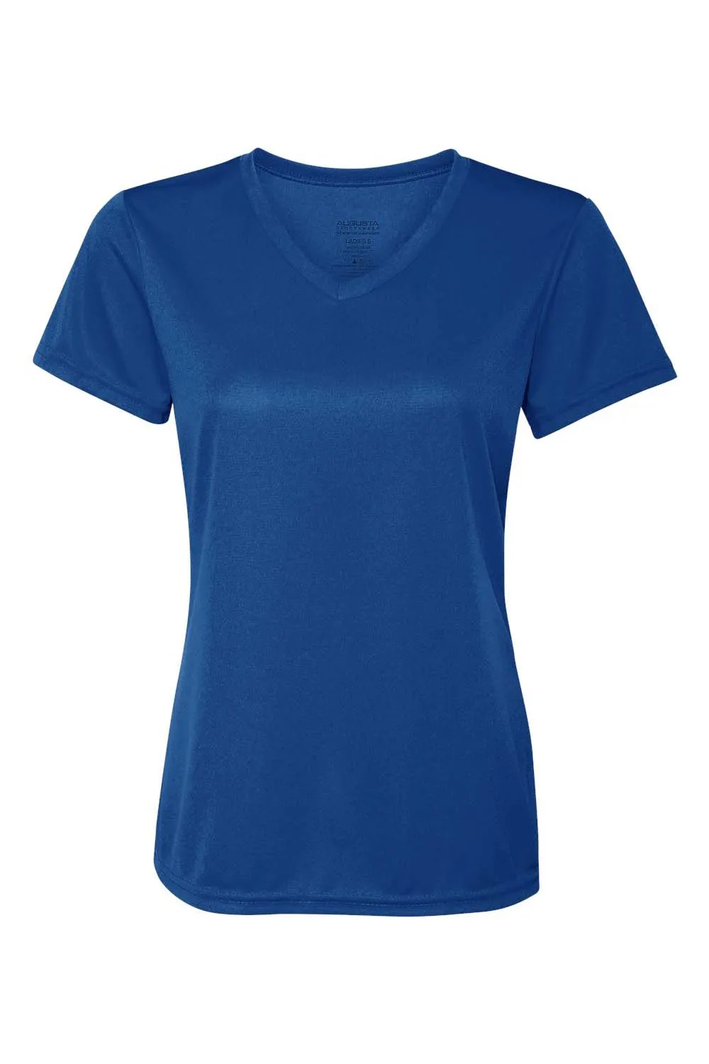 Augusta Sportswear Damen Feuchtigkeitstransportierendes V-Ausschnitt T-Shirt mit kurzen Ärmeln - Königsblau