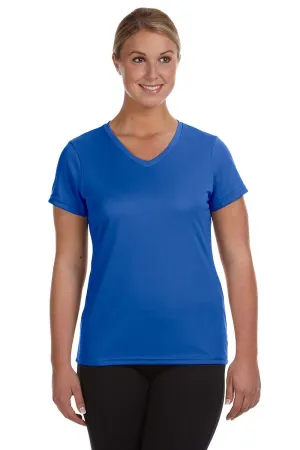 Augusta Sportswear Damen Feuchtigkeitstransportierendes V-Ausschnitt T-Shirt mit kurzen Ärmeln - Königsblau