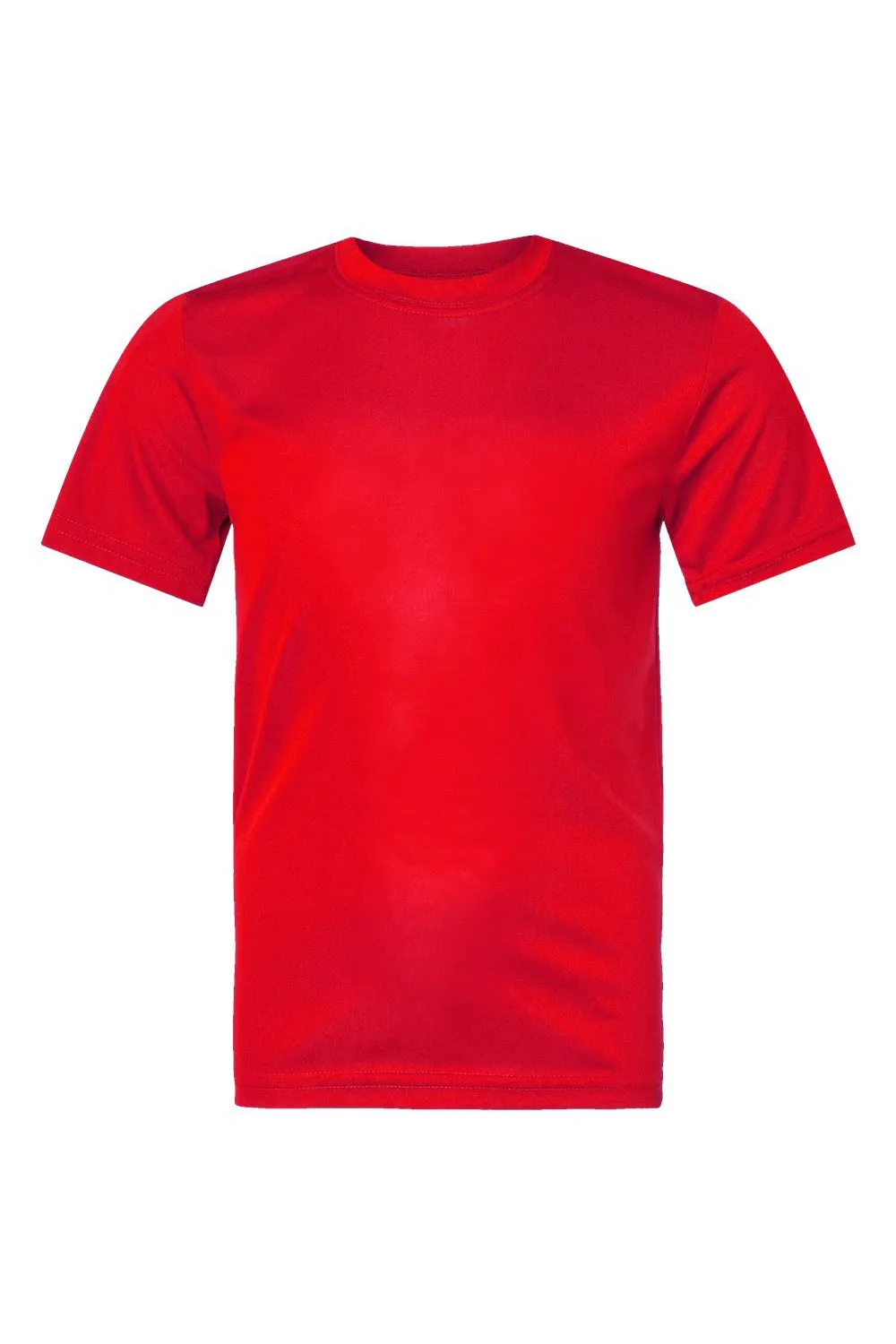 Augusta Sportswear Jugend Nexgen Feuchtigkeitstransportierendes Kurzarm-Crewneck-T-Shirt - Scharlachrot