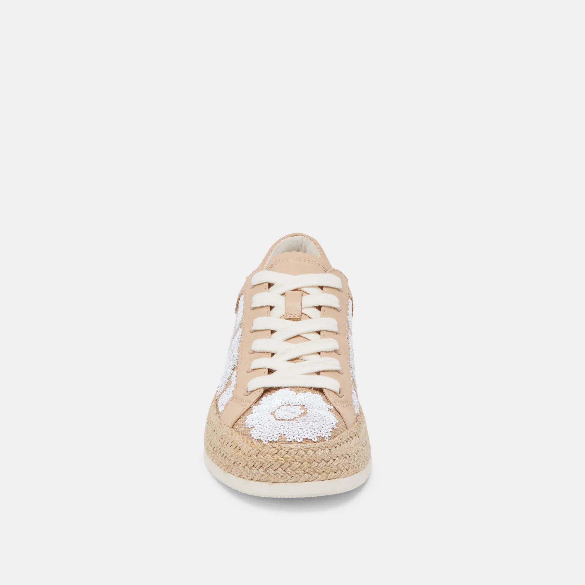 AZALIA SNEAKERS NATUR MULTI BLUMEN SEQUIN
