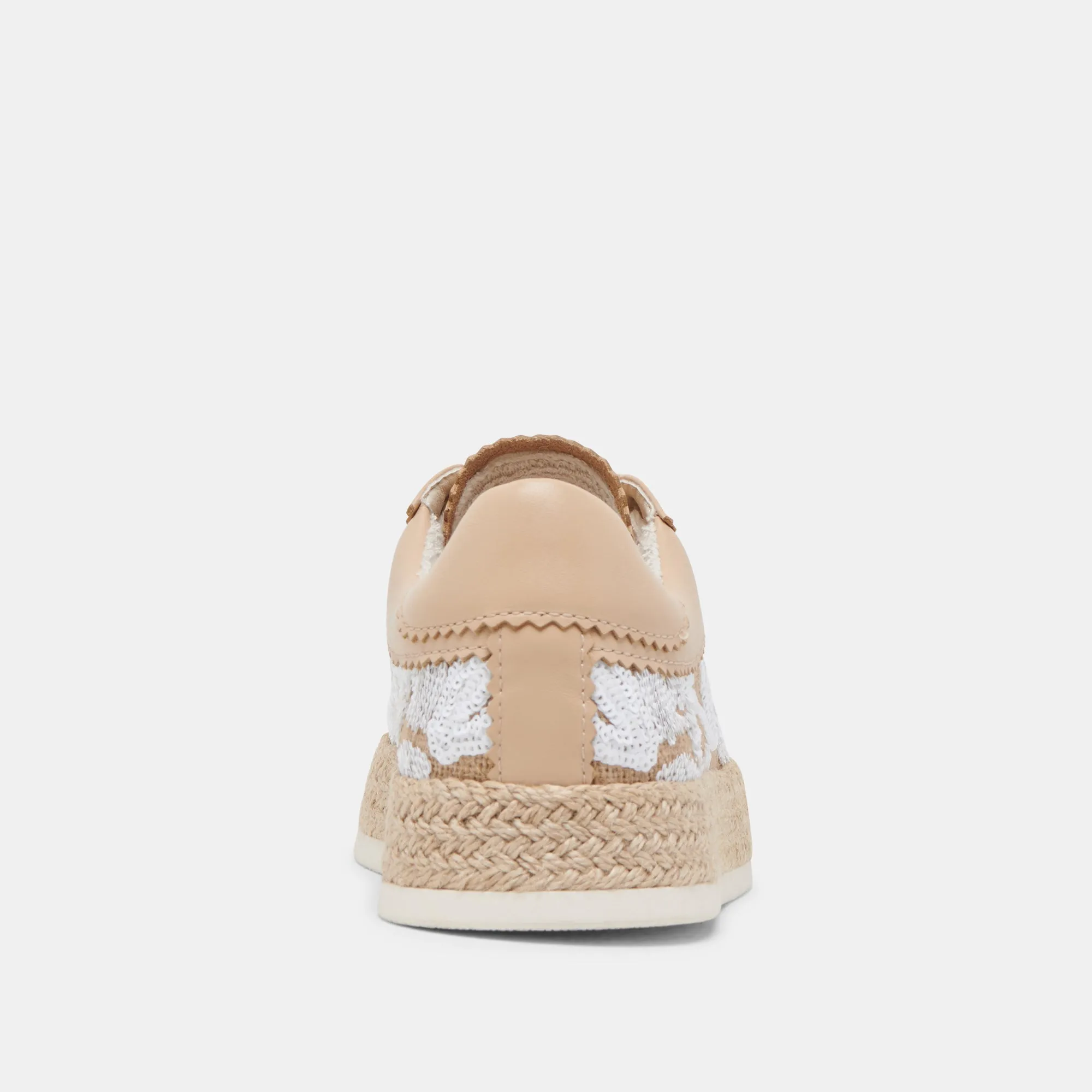 AZALIA SNEAKERS NATUR MULTI BLUMEN SEQUIN