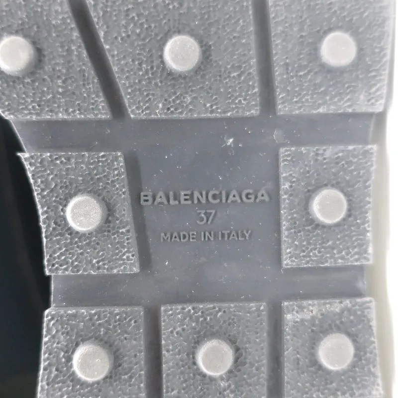 Balenciaga Race Runner Sneakers Marineblau Leder & Mesh Größe 37