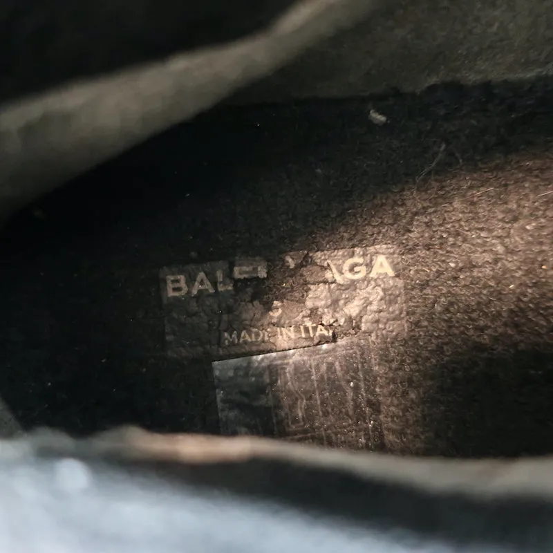 Balenciaga Speed Schnür-Socken-Sneaker Schwarz Strick Größe 39
