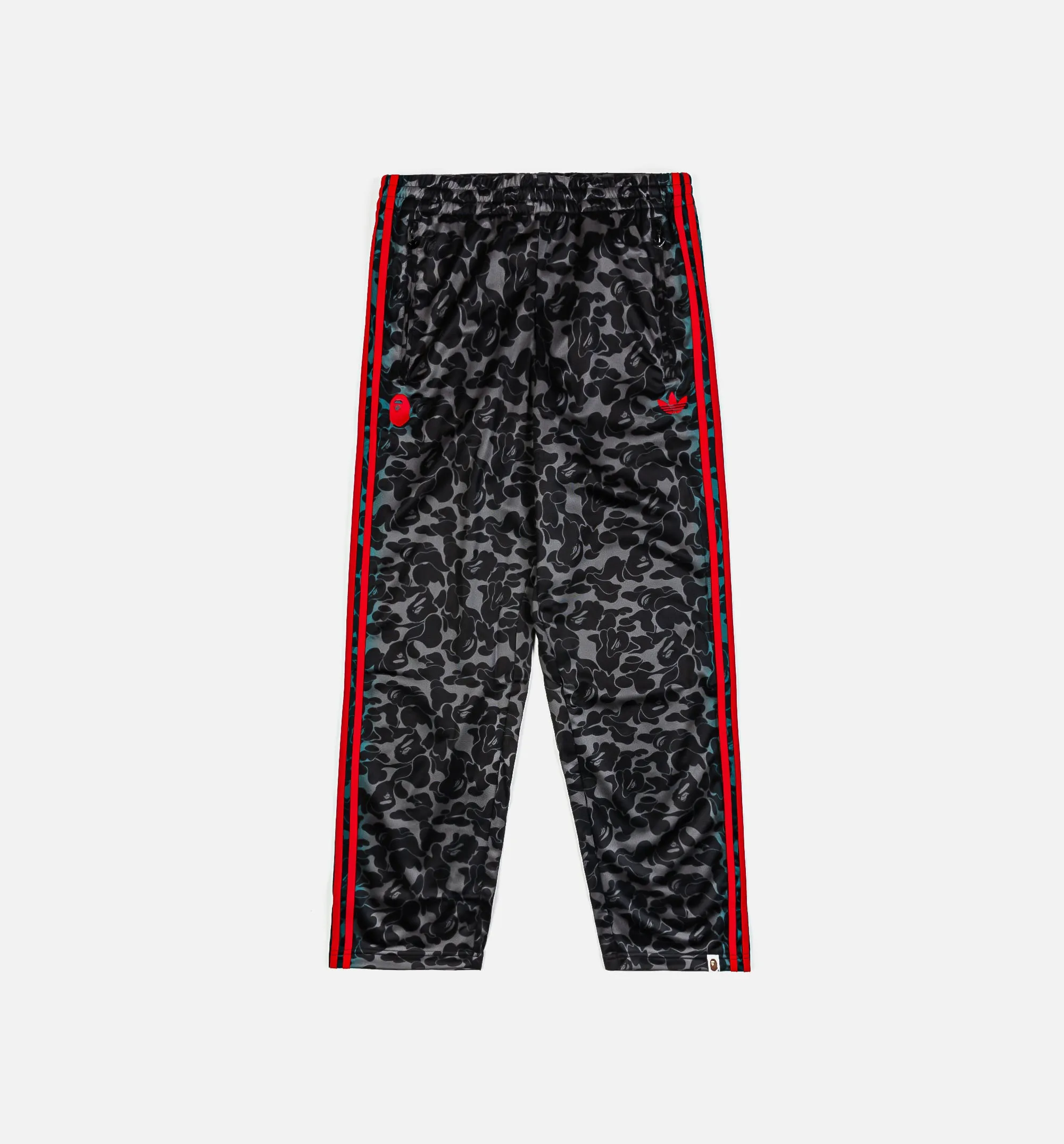 Bape x Adidas All Over Print Herren Sporthose - Schwarz