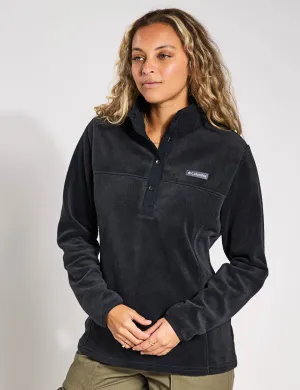Benton Springs Halb-Snap Pullover - Schwarz