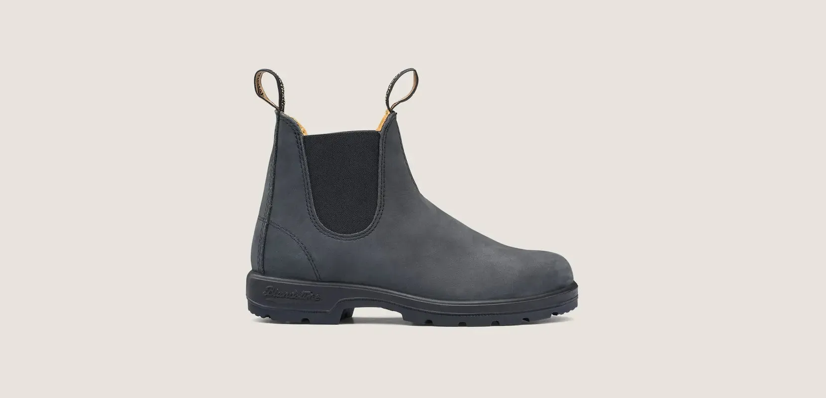 Blundstone Herren-Stil 587 Chelsea Boot - Rustikales Schwarz
