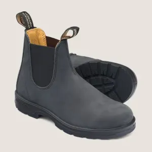 Blundstone Herren-Stil 587 Chelsea Boot - Rustikales Schwarz