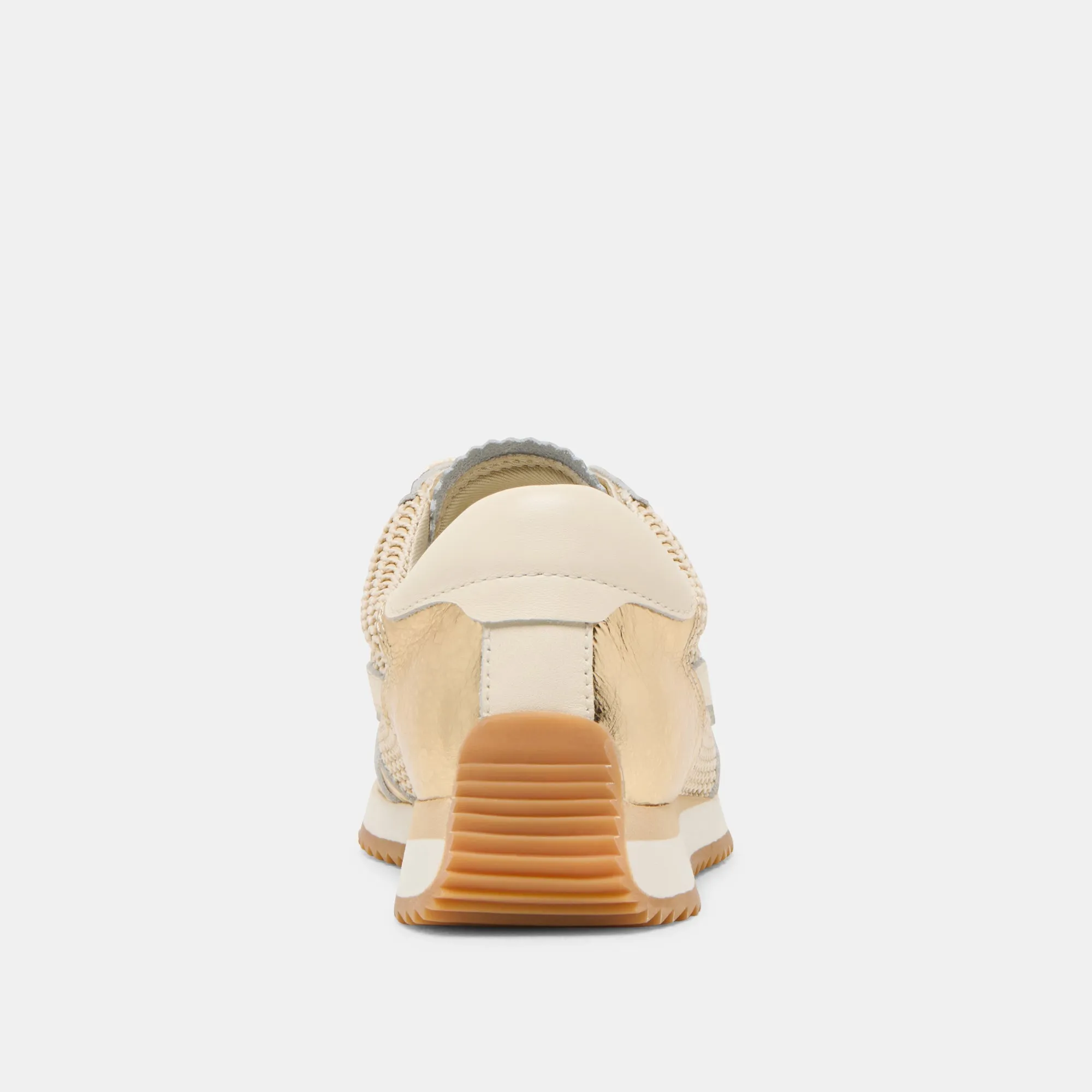 B.NTCD MESH SNEAKER GOLD GEWEBTES MESH