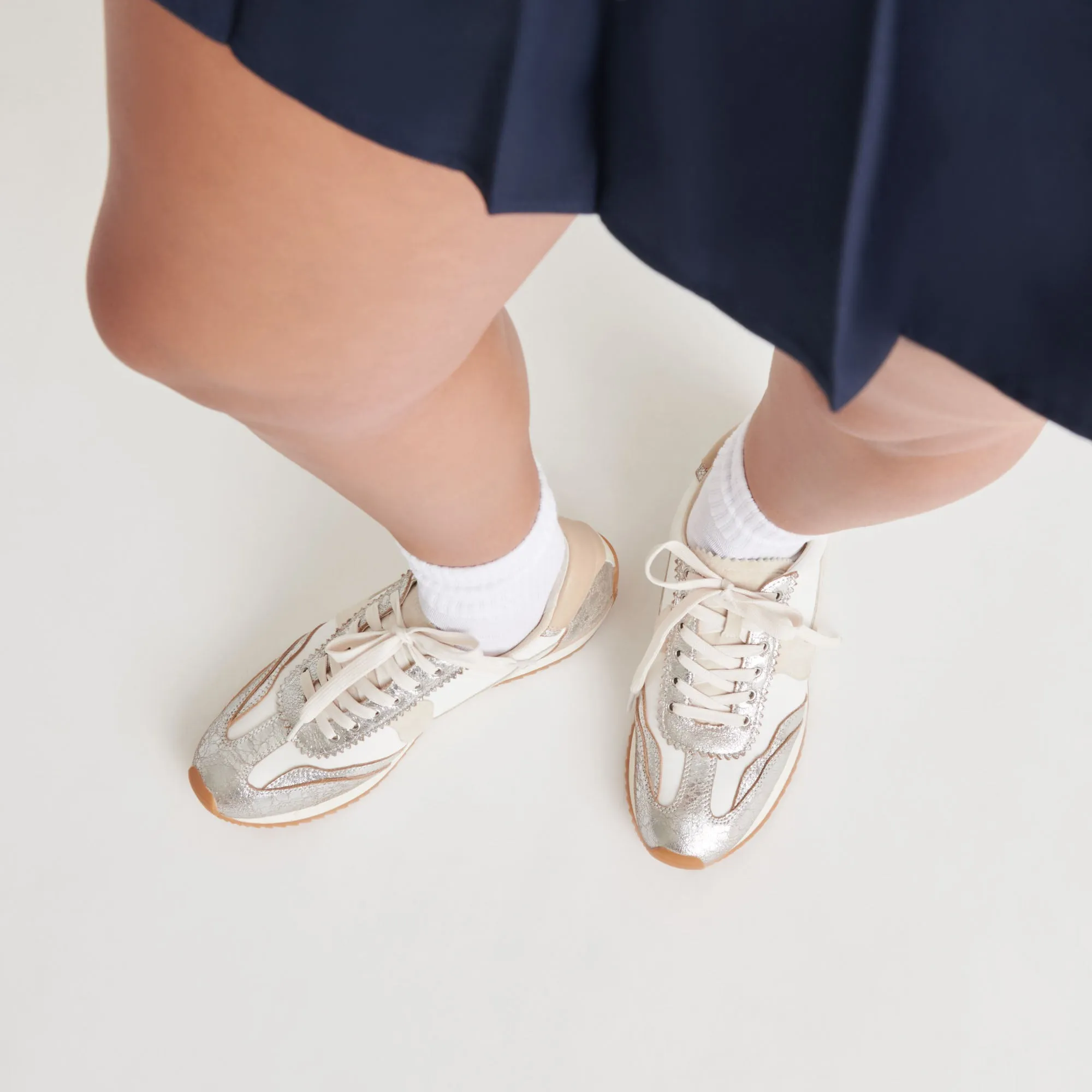 B.NTCD SNEAKERS SILBER MULTI NYLON