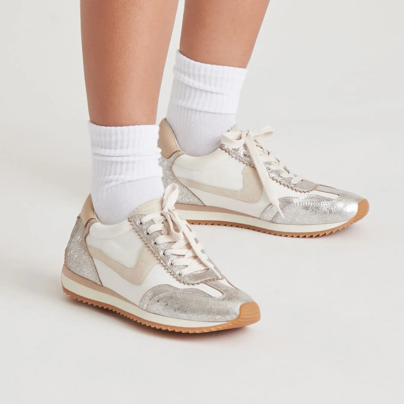 B.NTCD SNEAKERS SILBER MULTI NYLON