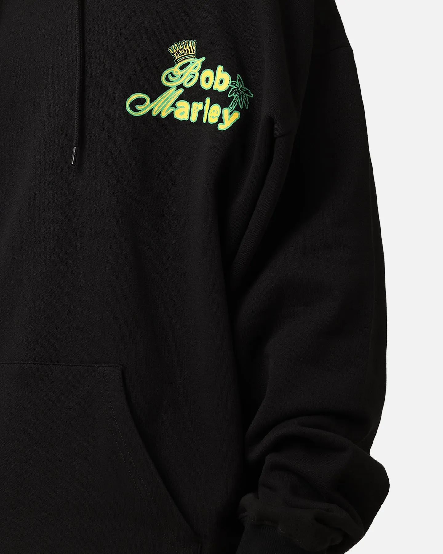 Bob Marley Smile Jamaika Kapuzenpullover Schwarz