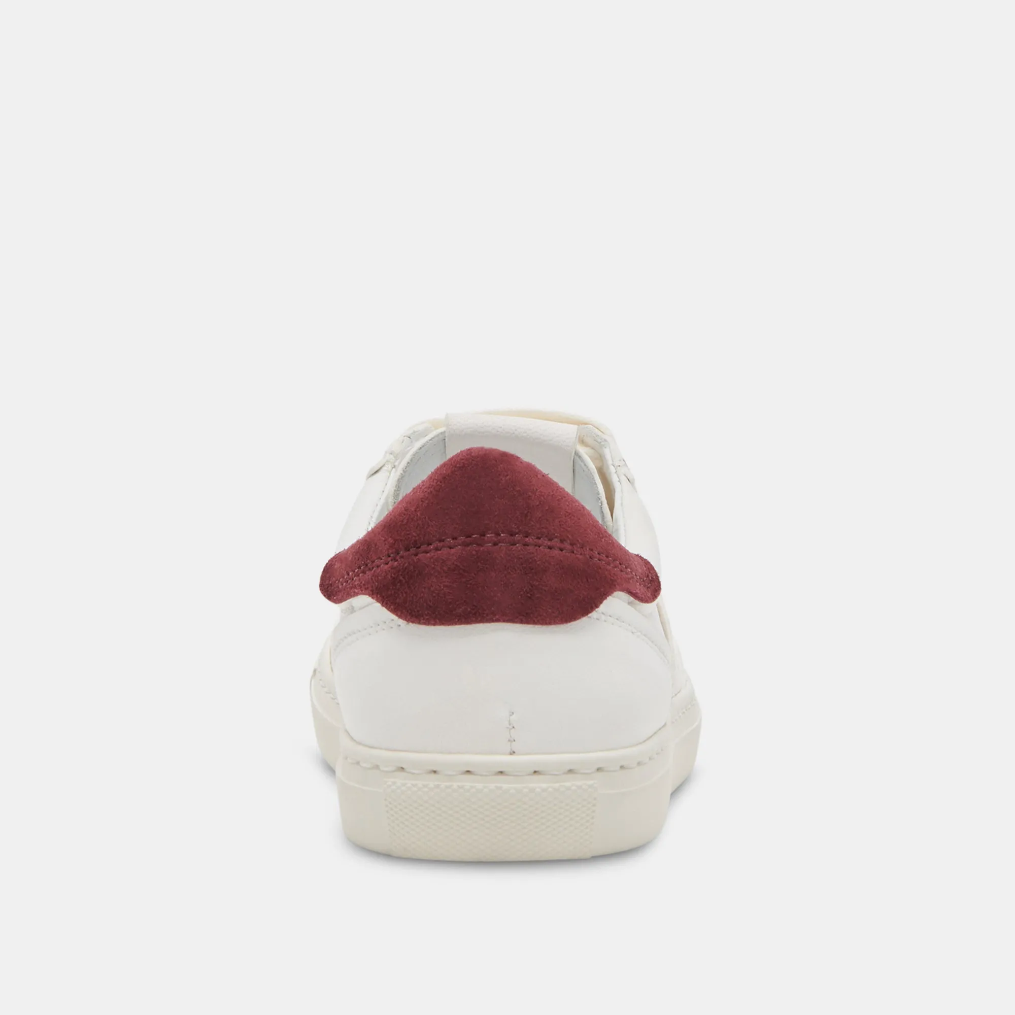 BODEN SNEAKERS WEIß MARON LEDER
