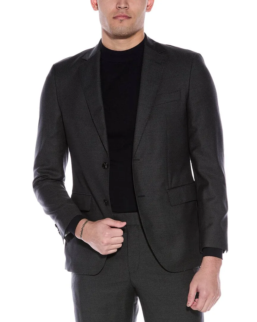 BOSS Hugo Boss 2-teiliger Slim Fit Wollanzug