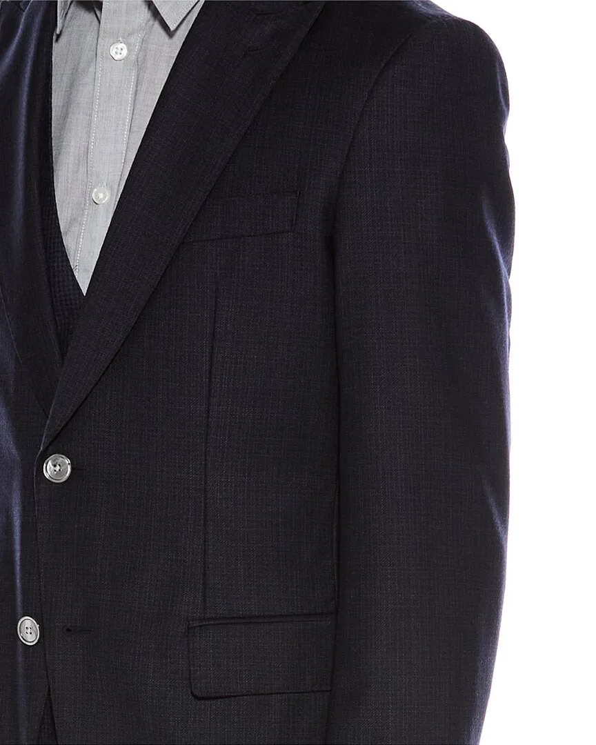 BOSS Hugo Boss 2-teiliger Slim Fit Wollanzug