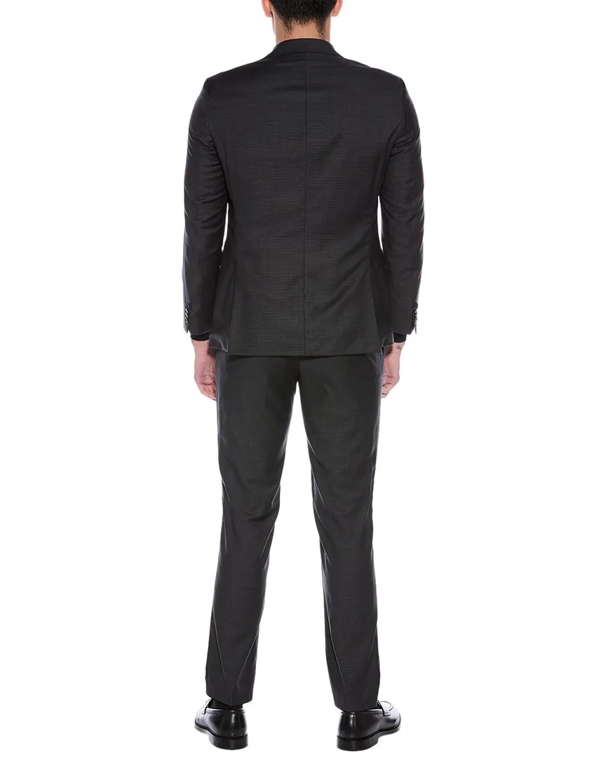 BOSS Hugo Boss 2-teiliger Slim Fit Wollanzug