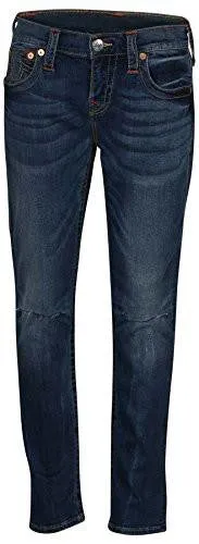 Boyfriend Jeans mit Seitenschlitz 29