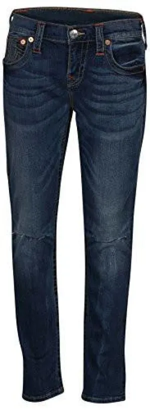 Boyfriend Jeans mit Seitenschlitz 29