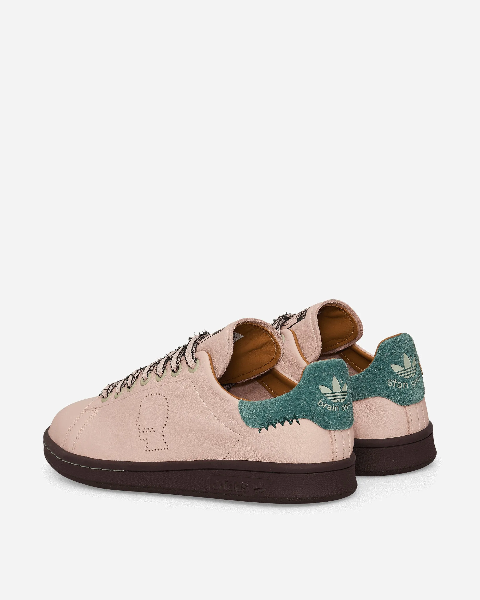 Brain Dead Stan Smith Sneakers in Vapour Pink / Core Black / Mesa