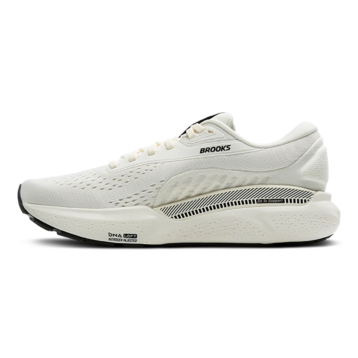 Brooks Adrenaline GTS 24 Kokosnuss - Schwarz - Weißer Sand