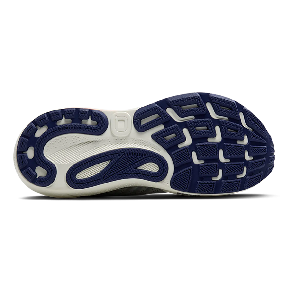 Brooks Adrenaline GTS 24 Grau - Blaues Band - Pfirsich