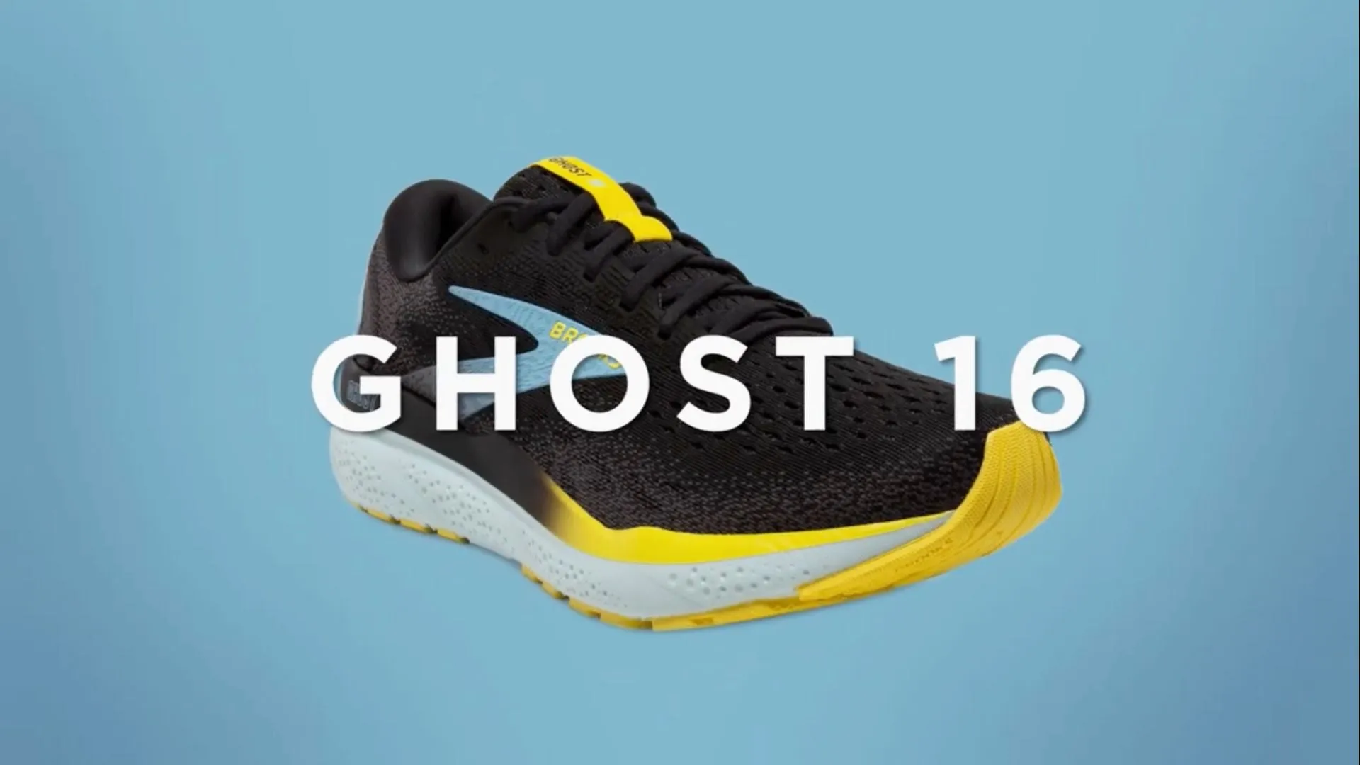 Brooks Ghost 16 - Wolke - Grau - Gold