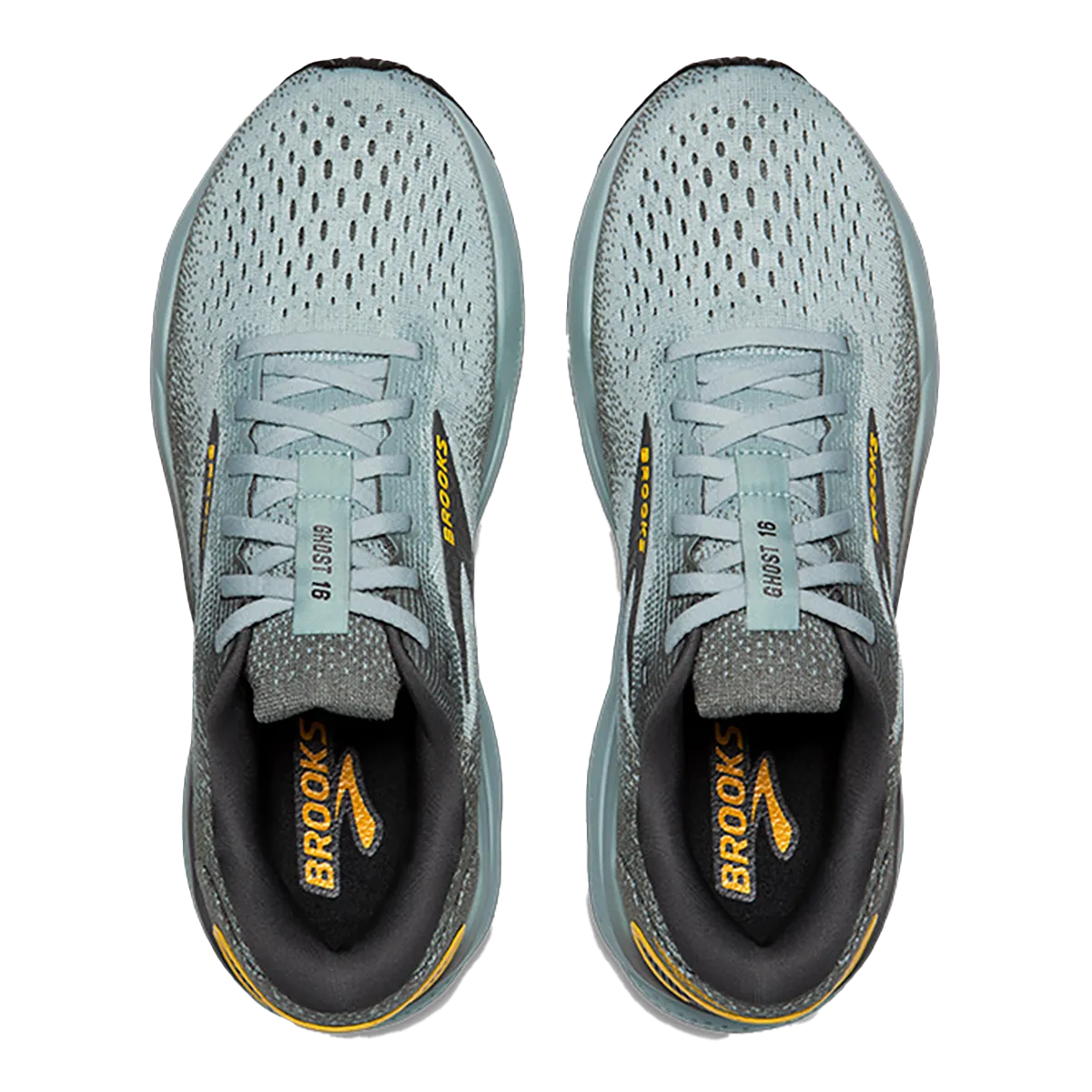 Brooks Ghost 16 - Wolke - Grau - Gold