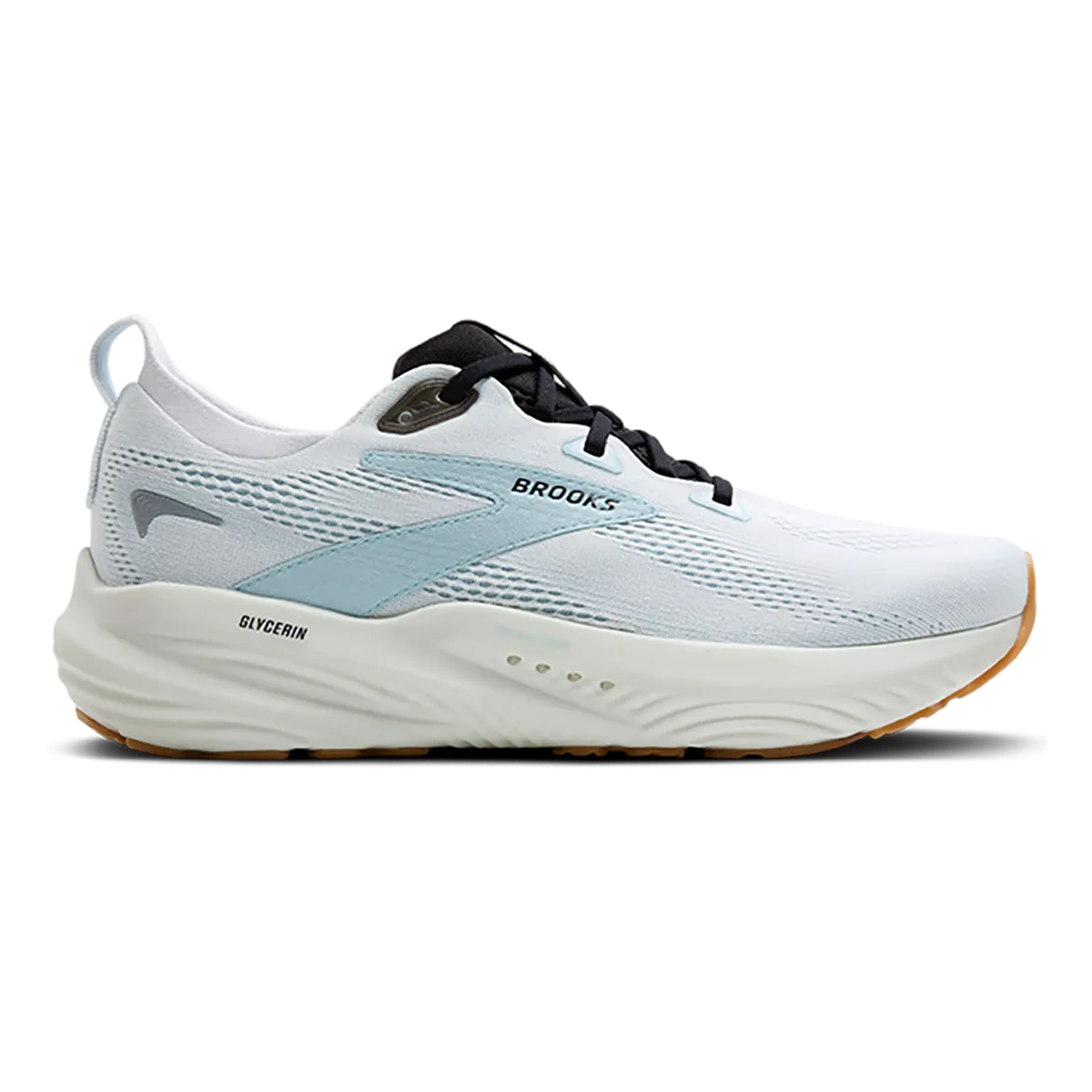 Brooks Glycerin 22 Strahlendes Weiß - Winterhimmel - Schwarz
