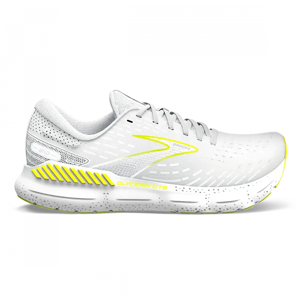 Brooks Glycerin GTS 20 - Weiß - Nachtleben