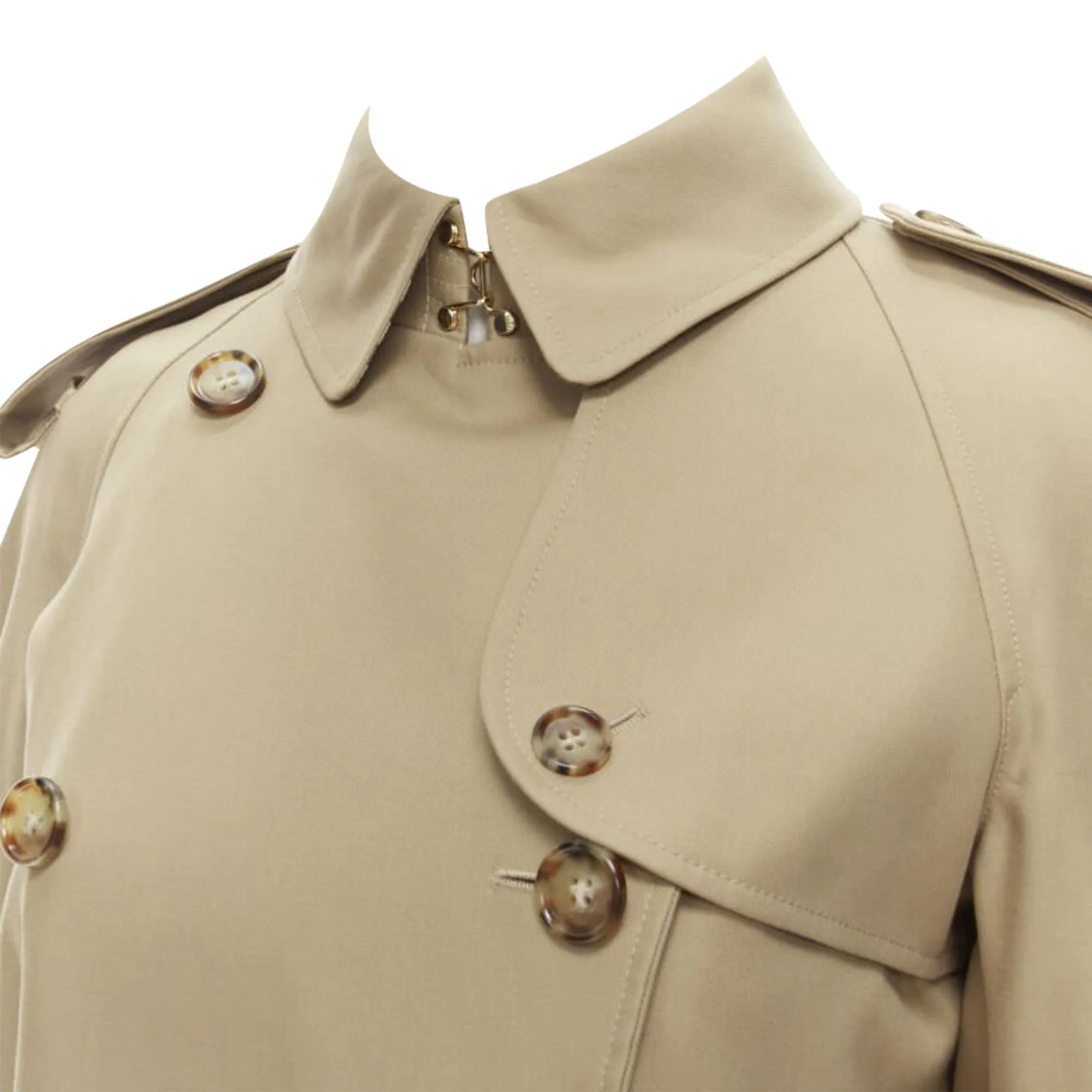 Burberry Tisci Kaschmir-Logo Decken-Trenchcoat