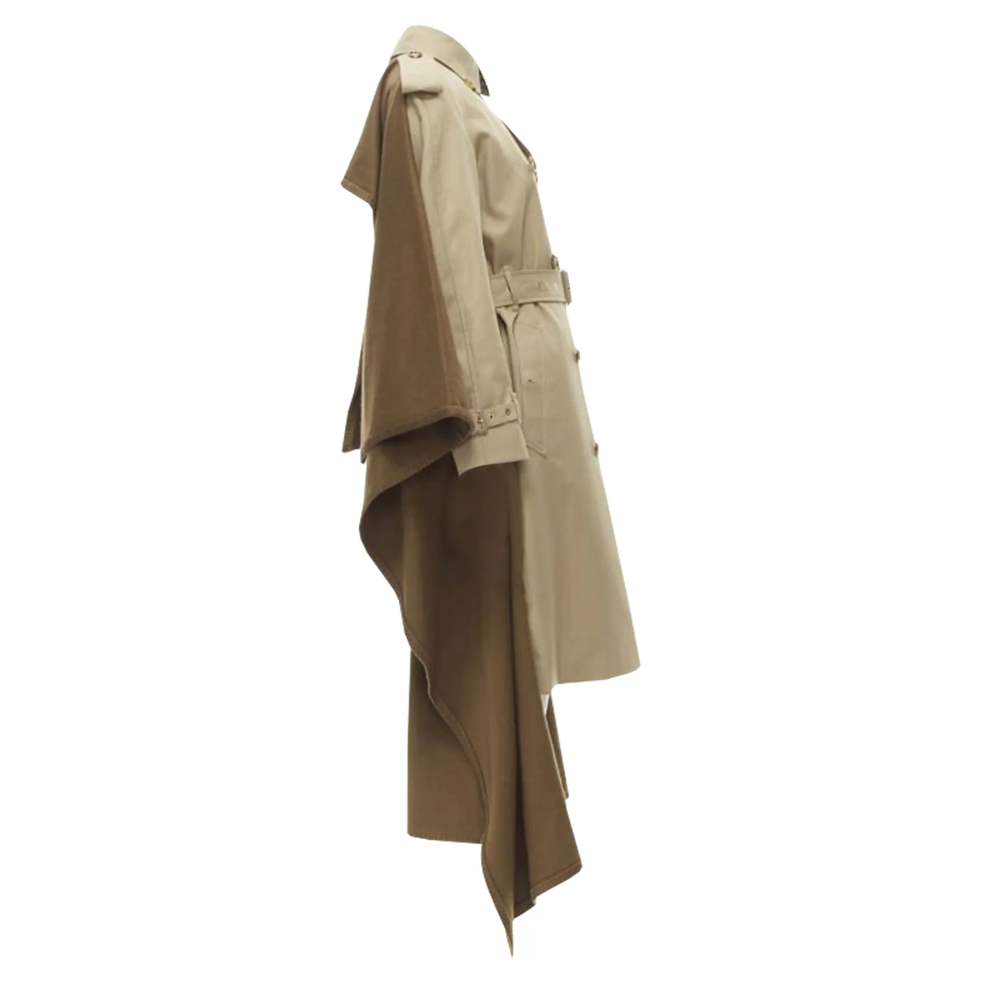 Burberry Tisci Kaschmir-Logo Decken-Trenchcoat