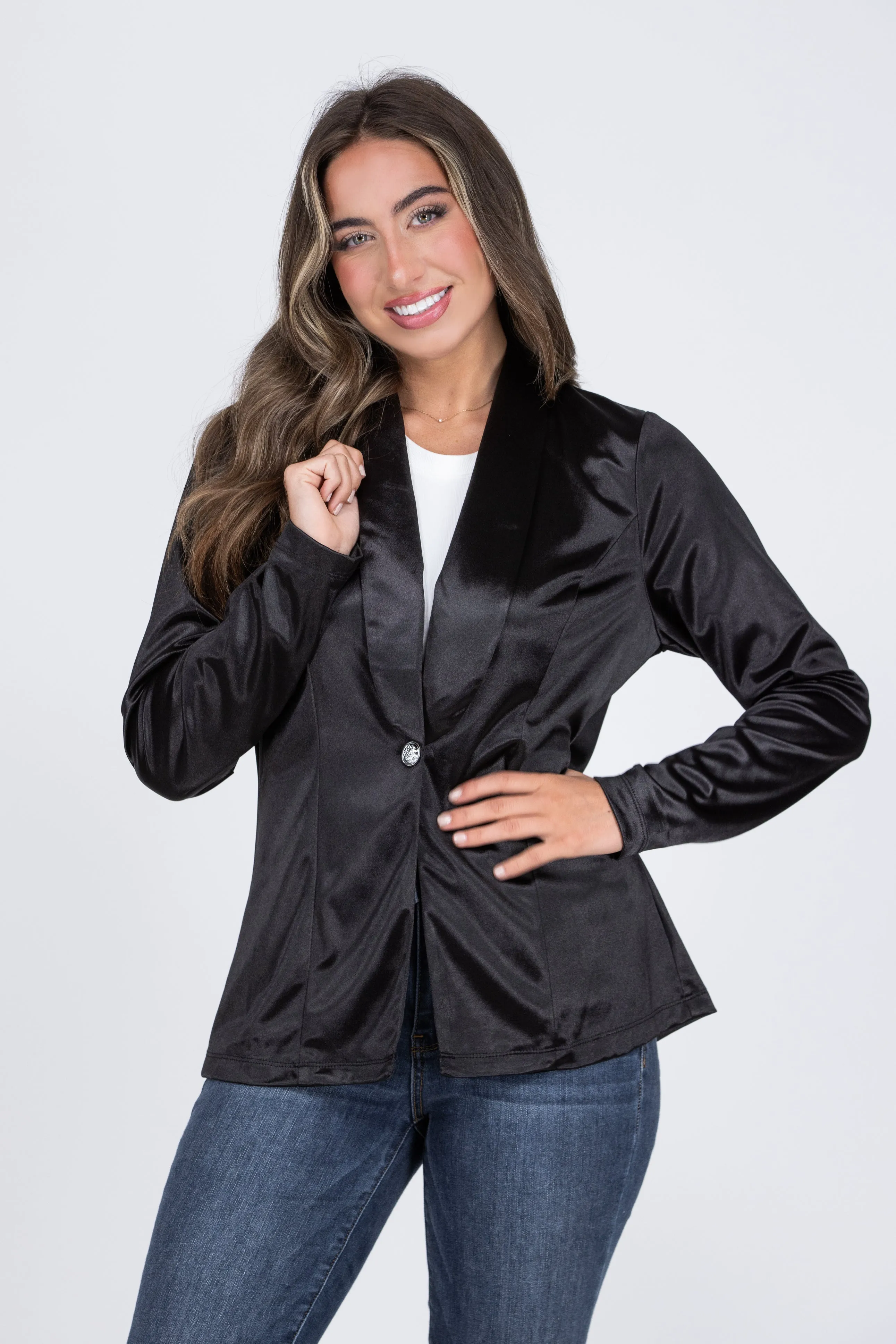 Busy Babe Damen Figurbetontes Blazer