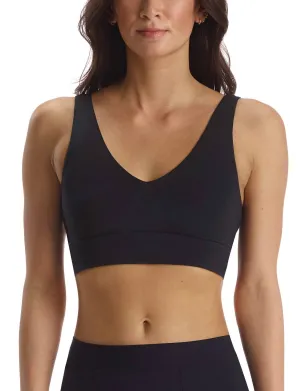 Butter Bequemes Bralette in Schwarz
