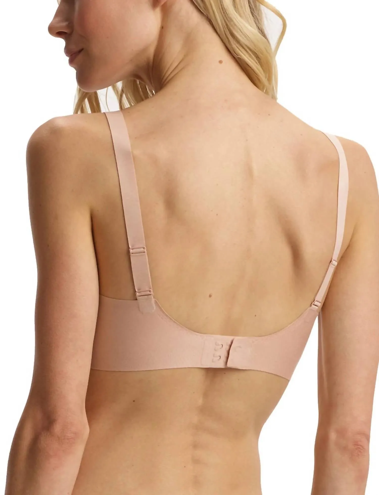 Butterweicher verstellbarer Bralette in Beige