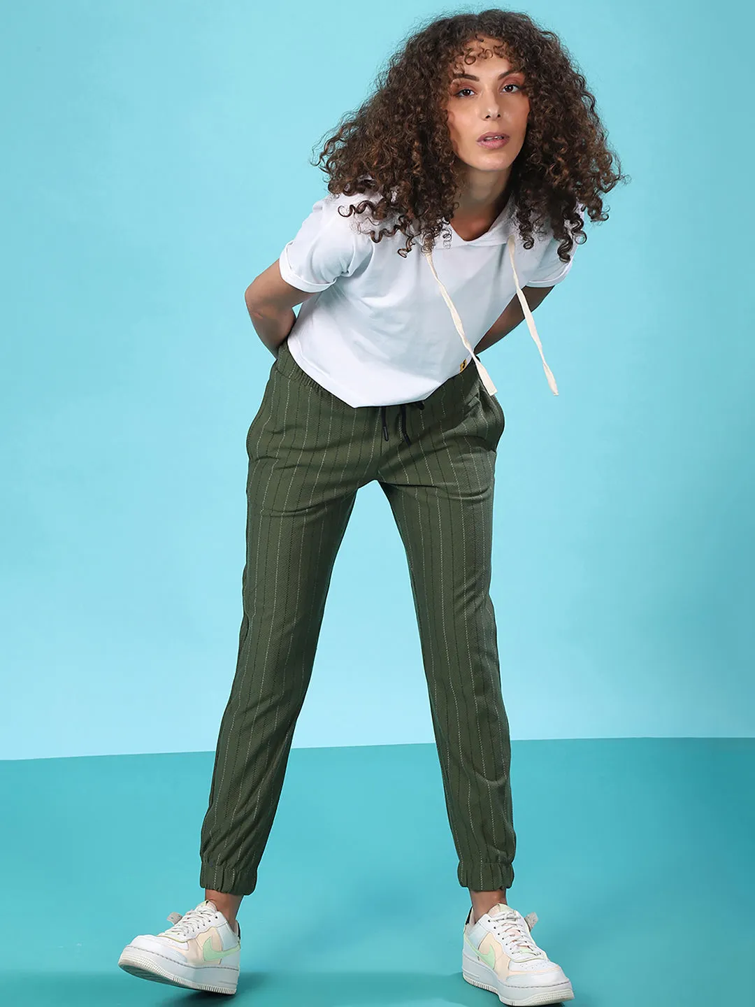 Campus Sutra Damen Stylische Aktive Jogginghosen
