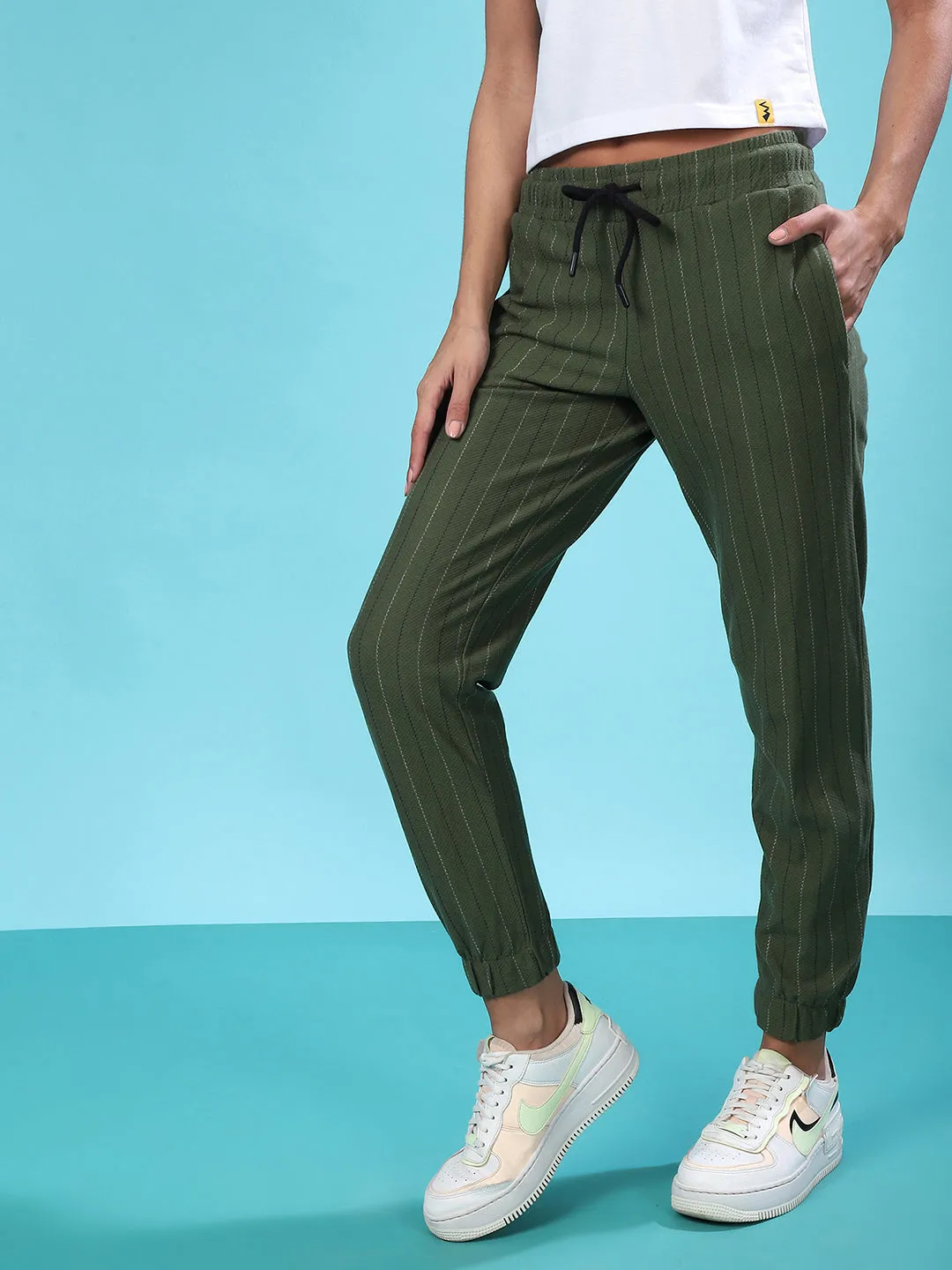 Campus Sutra Damen Stylische Aktive Jogginghosen